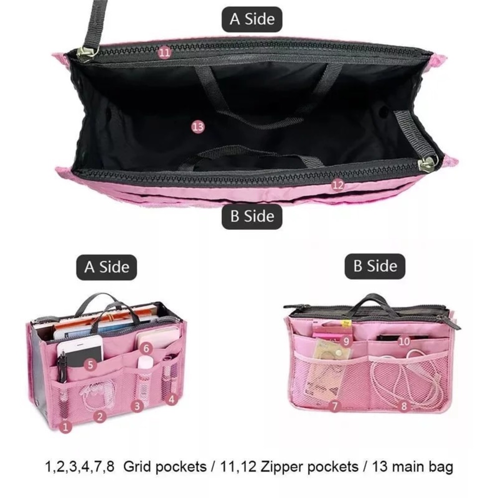 Makeup bag organizer - Picture 3 of 9